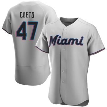 Johnny Cueto Women's Nike White Miami Marlins Home Replica Custom Jersey