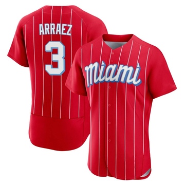 SALE 30% - Luis Arraez #3 Miami Team Marlins 2023 Player Name & Number  T-Shirt